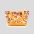 Orange Large Capacity Canvas shopping bag